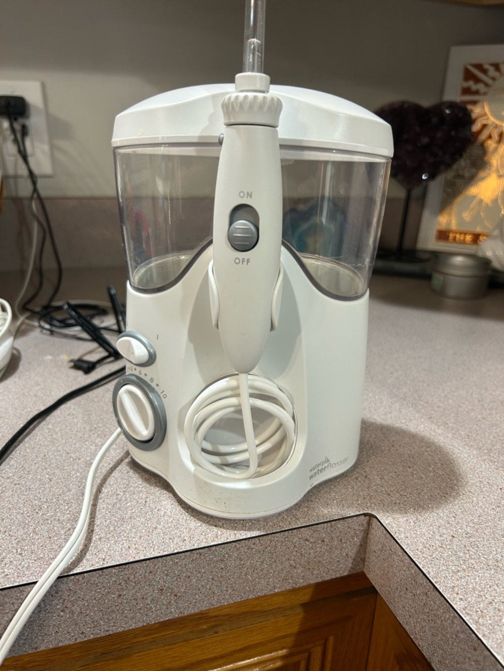 Waterpik Water Flosser Corded Oral Irrigator - White